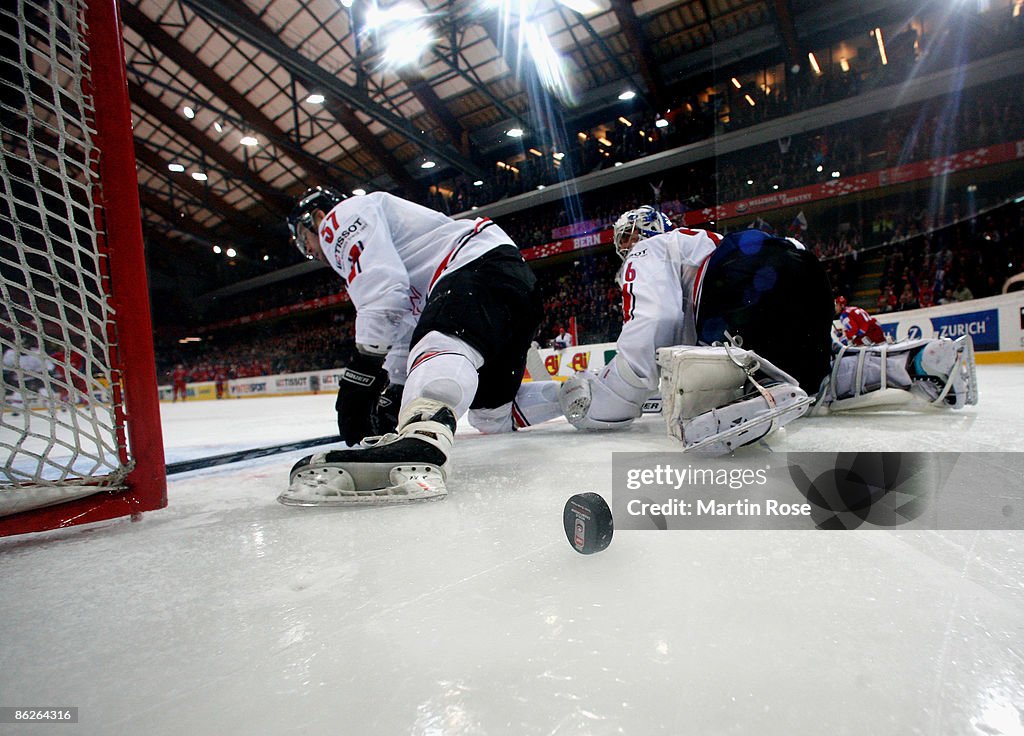 Russia v Switzerland - IIHF World Championship