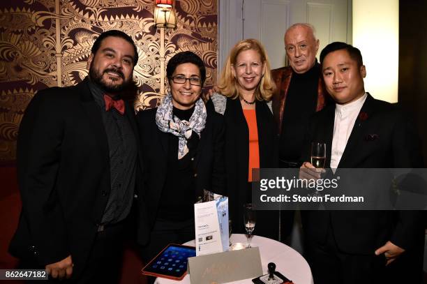 Rafael Olivares, Maria Tuttocuore, Cindy Hoddeson, Kevin Uhrin, and Uwern Jong attend the LGBT Celebration Travel and Honeymoon Showcase presented by...