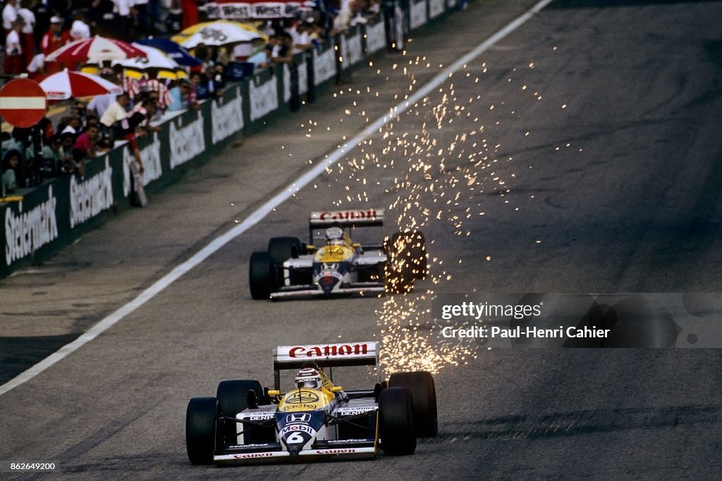 Nelson Piquet, Nigel Mansell, Grand Prix Of Austria