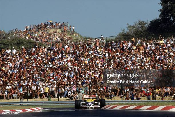 Nelson Piquet, Williams-Honda FW11, Grand Prix of Hungary, Hungaroring, 10 August 1986.