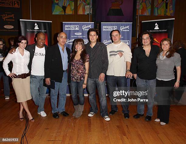 Florida Chapter Panel during The GRAMMY Career Day at the Miami University School Gusman Center on January 6, 2009 in Miami, Florida.