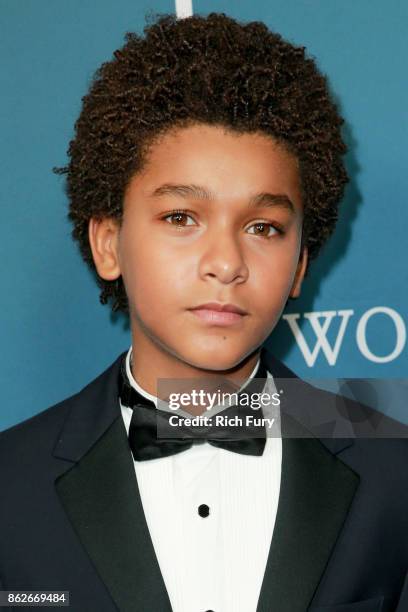 Actor Jaden Michael attends the premiere of Roadside Attractions' "Wonderstruck" at the Los Angeles Theatre on October 17, 2017 in Los Angeles,...