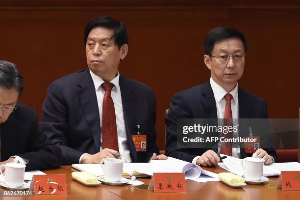 Li Zhanshu , secretary of the Central Secretariat and director of the General Office of the Central Committee and member of the Central Political...