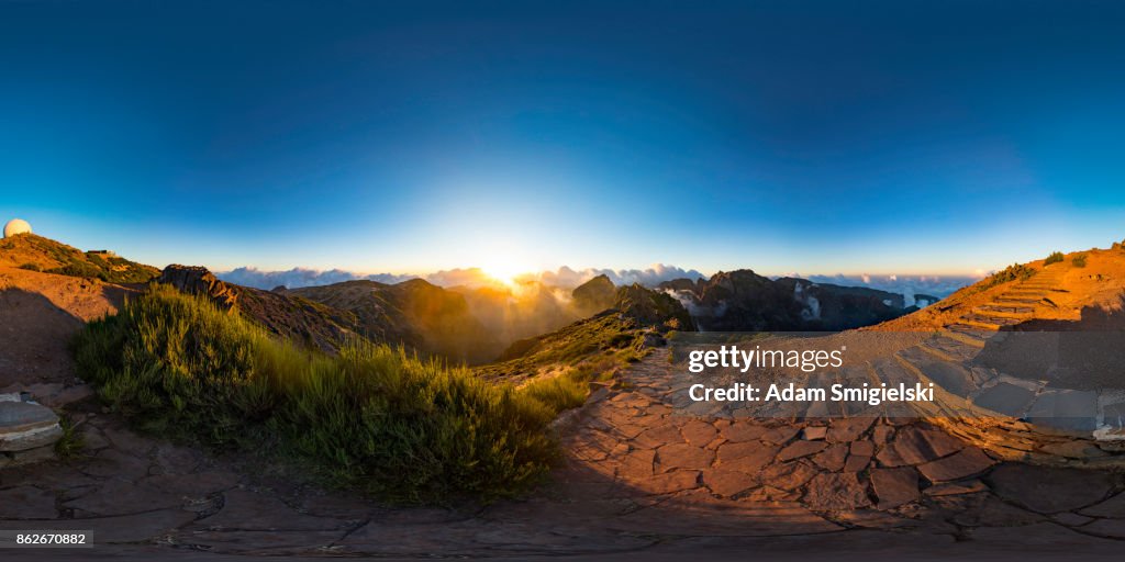 Mountains landscape (360 degree panorama)