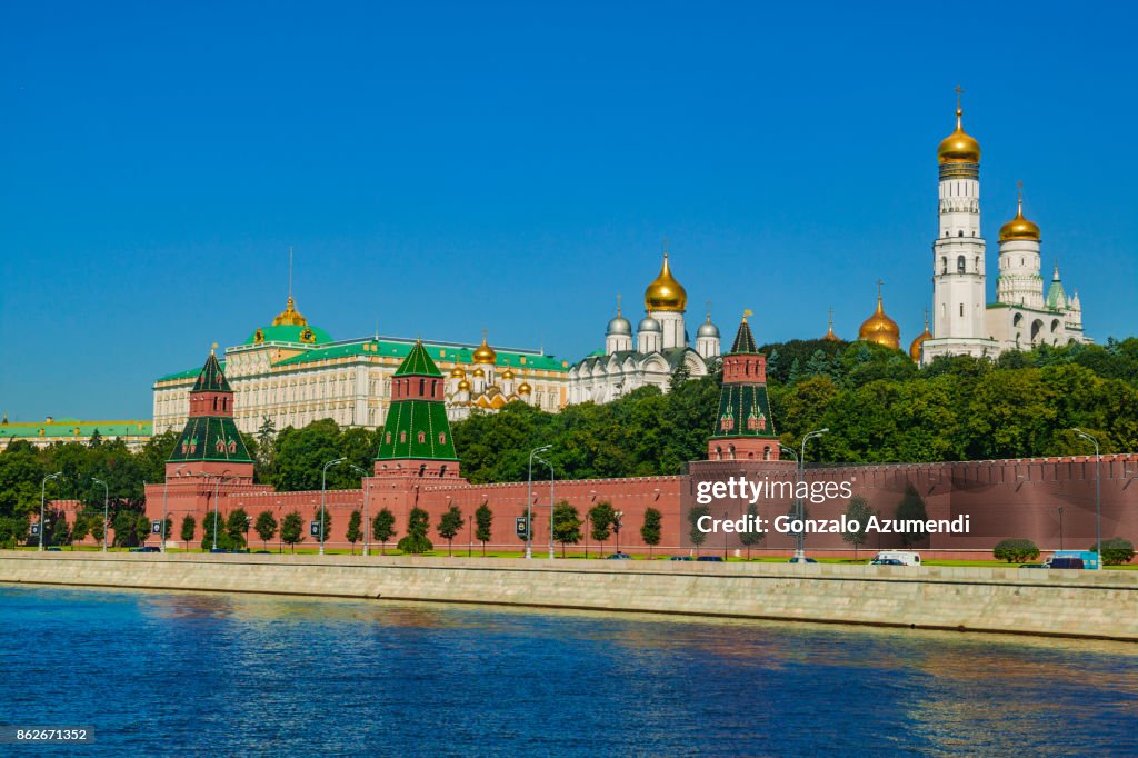 Moscow Kremlin and Moskva river