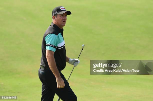 Scott Hend of Australia pictured during the Pro-AM ahead of Macao Open 2017 at Macau Golf and Country Club on October 18, 2017 in Macau, Macau.