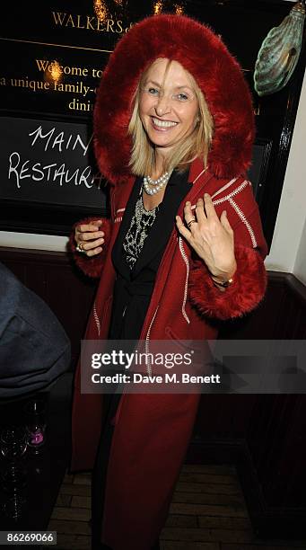 Lizzie Spender attends the press night of "The Last Cigarette" at Walkers on April 28, 2009 in London, England.