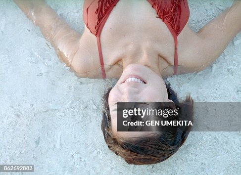 Japanese beautyful girl, beach,okinawa Japanese beautyful girl, beach,okinawa