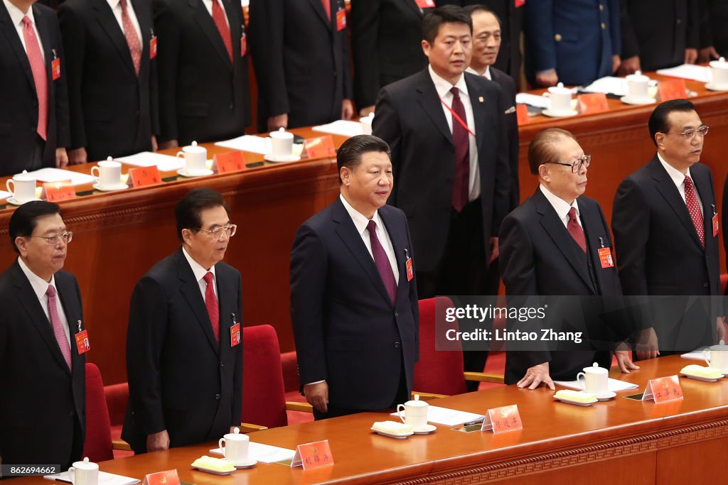 19th National Congress Of The Communist Party Of China (CPC) - Opening Ceremony