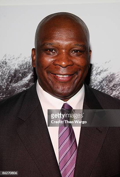 Athlete Howard Cross attends the Ubuntu 10 Year Anniversary Gala at Terminal 5 on April 28, 2009 in New York City.