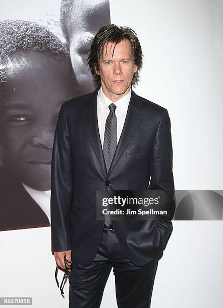 Kevin Bacon attends Ubuntu's 10 year anniversary gala on April 28, 2009 at Terminal 5 in New York City.