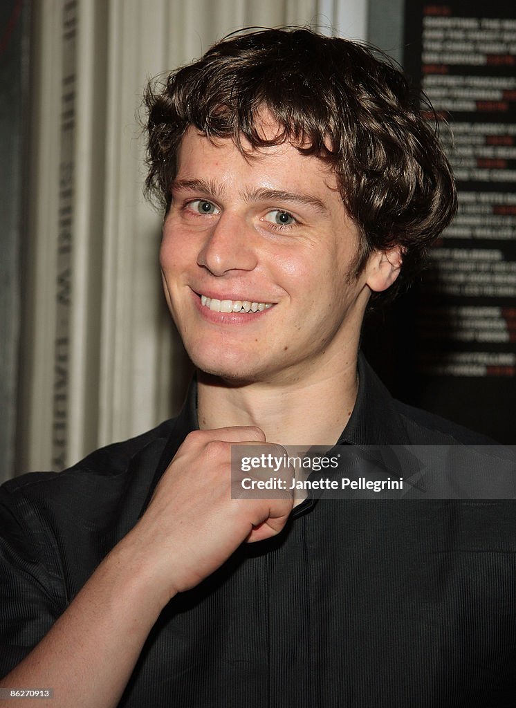 Actor Groff Actor Jonathan Groff attends the opening night of