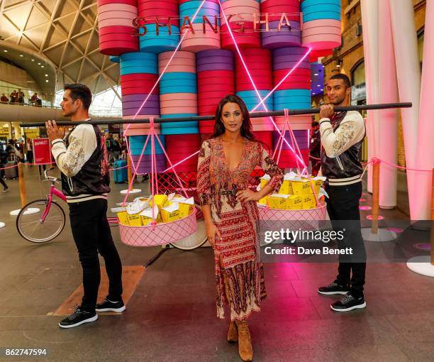 Roxie Nafousi attends W Hotels pop-up in partnership with Chef Ning Ma of Mamalan to celebrate the opening of W Shanghai - The Bund at Kings Cross...