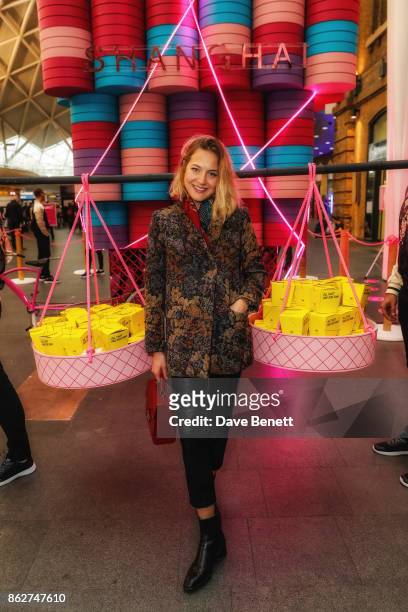 Tess Ward attends W Hotels pop-up in partnership with Chef Ning Ma of Mamalan to celebrate the opening of W Shanghai - The Bund at Kings Cross...
