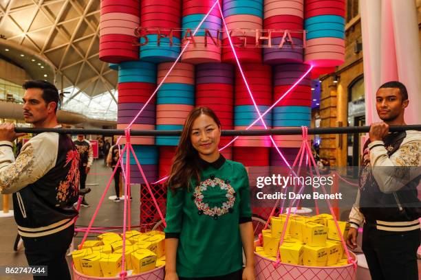 Ning Ma attends W Hotels pop-up in partnership with Chef Ning Ma of Mamalan to celebrate the opening of W Shanghai - The Bund at Kings Cross Station...