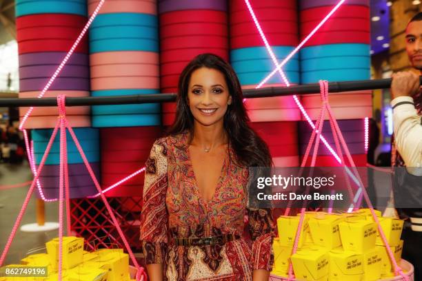 Roxie Nafousi attends W Hotels pop-up in partnership with Chef Ning Ma of Mamalan to celebrate the opening of W Shanghai - The Bund at Kings Cross...