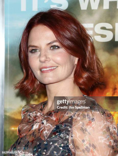 Actress Jennifer Morrison attends the "Only The Brave" New York screening at iPic Theater on October 17, 2017 in New York City.