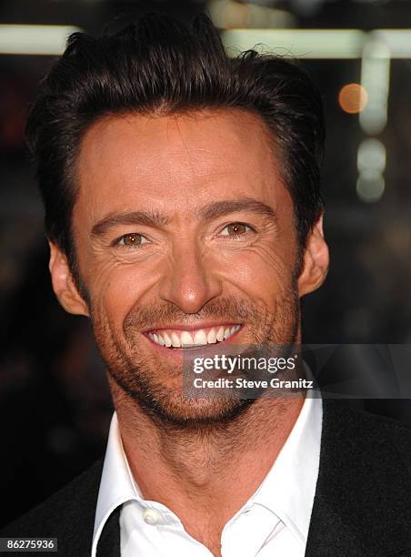 Hugh Jackman at the Grauman's Mann Chinese Theater on April 28, 2009 in Hollywood, California.