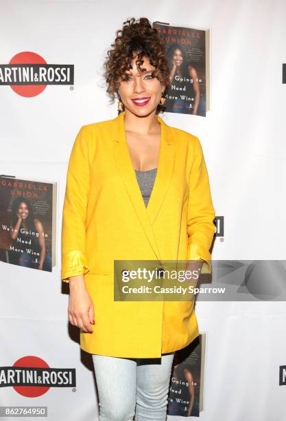 Nicole Lyn aka DJ Ms Mix attends the Martini & Rossi Gabrielle Union Book Tour After Party at The Jimmy at the James Hotel on October 17, 2017 in New...