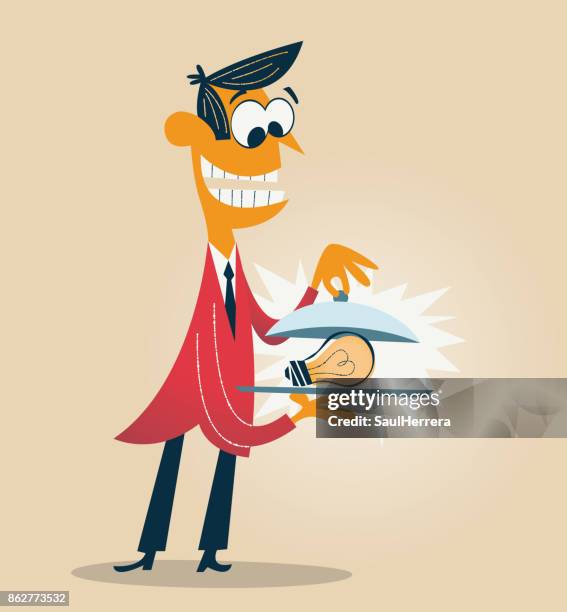 cooking idea - mexican businessman stock illustrations