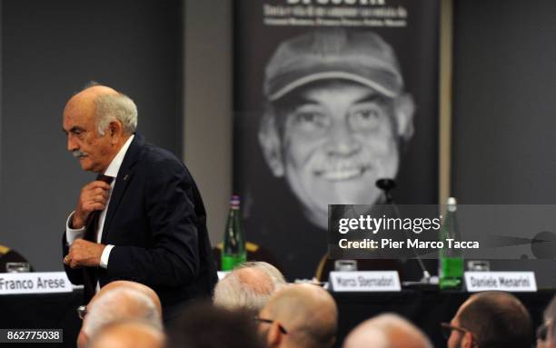 Franco Arese attends the 'Divieto di sosta' book presentation on October 18, 2017 in Milan, Italy.