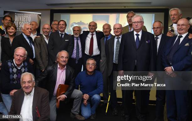 Franco Arese attends the 'Divieto di sosta' book presentation on October 18, 2017 in Milan, Italy.