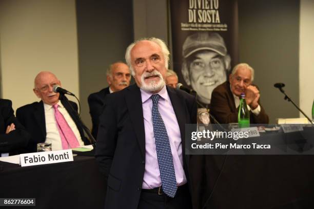 Alfio Gioni attends the 'Divieto di sosta' book presentation on October 18, 2017 in Milan, Italy.