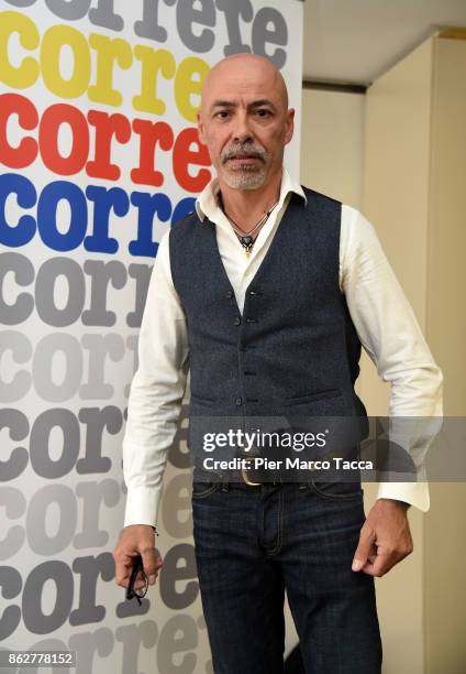 Francesco Panetta attends the 'Divieto di sosta' book presentation on October 18, 2017 in Milan, Italy.