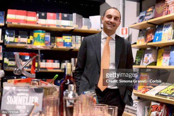 Alberto Rivolta, Chief Operating Officer of Feltrinelli Publishing House inaugurates in Rome RED - Read Eat Dream, the Bistrot with bookshop,...