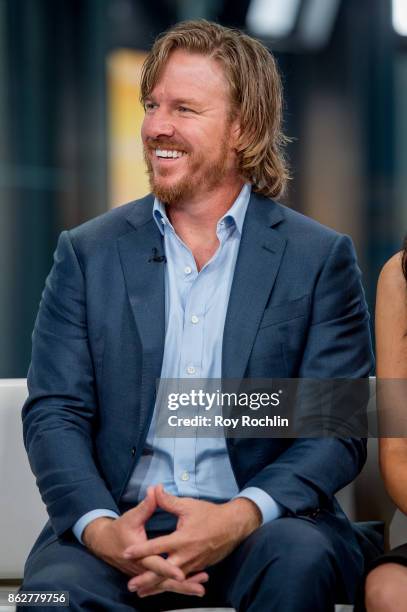 Chip Gaines visit "Fox & Friends" to discuss the book 'Capital Gaines' and the ending of the show 'Fixerupper' at Fox News Studios on October 18,...