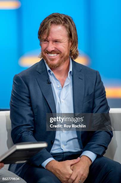 Chip Gaines visit "Fox & Friends" to discuss the book 'Capital Gaines' and the ending of the show 'Fixerupper' at Fox News Studios on October 18,...