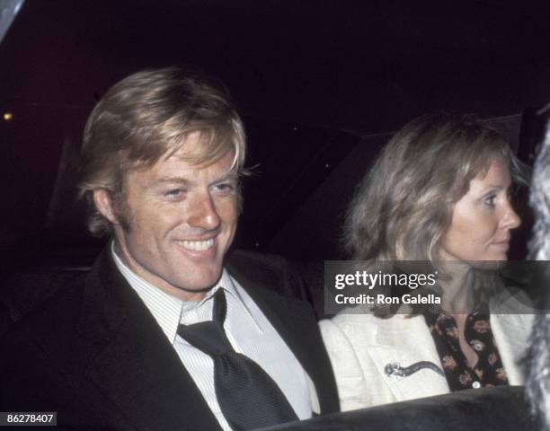 Robert Redford and Lola Redford