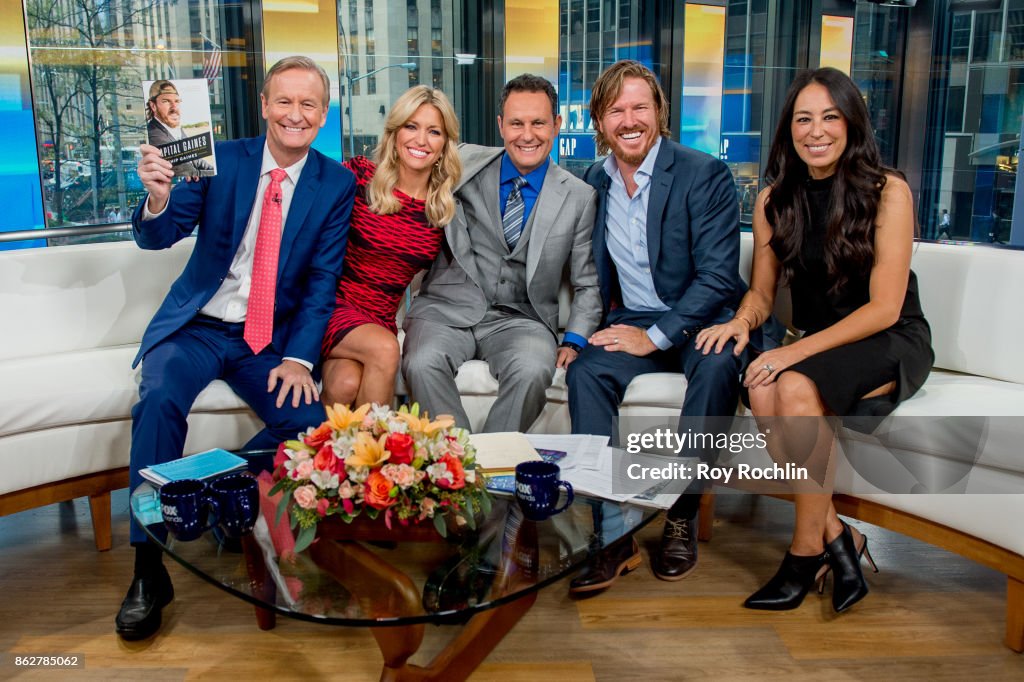 Chip And Joanna Gaines Visit "Fox & Friends"