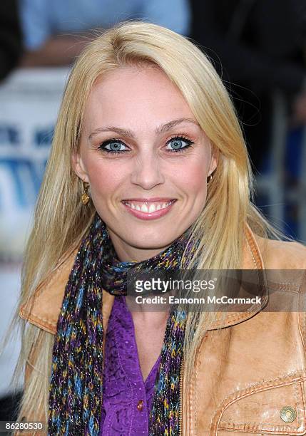 Camilla Dallerup attends the premiere of The Age of Stupid at Leicester Square gardens on March 15, 2009 in London, England.