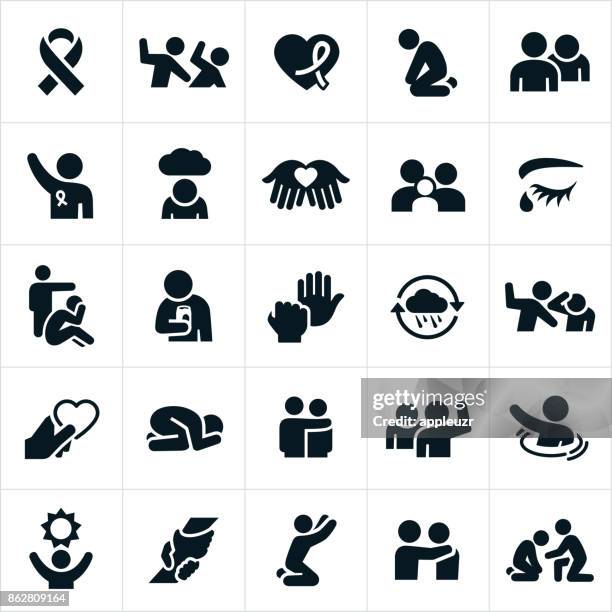 häusliche gewalt-symbole - domestic violence symbol stock-grafiken, -clipart, -cartoons und -symbole