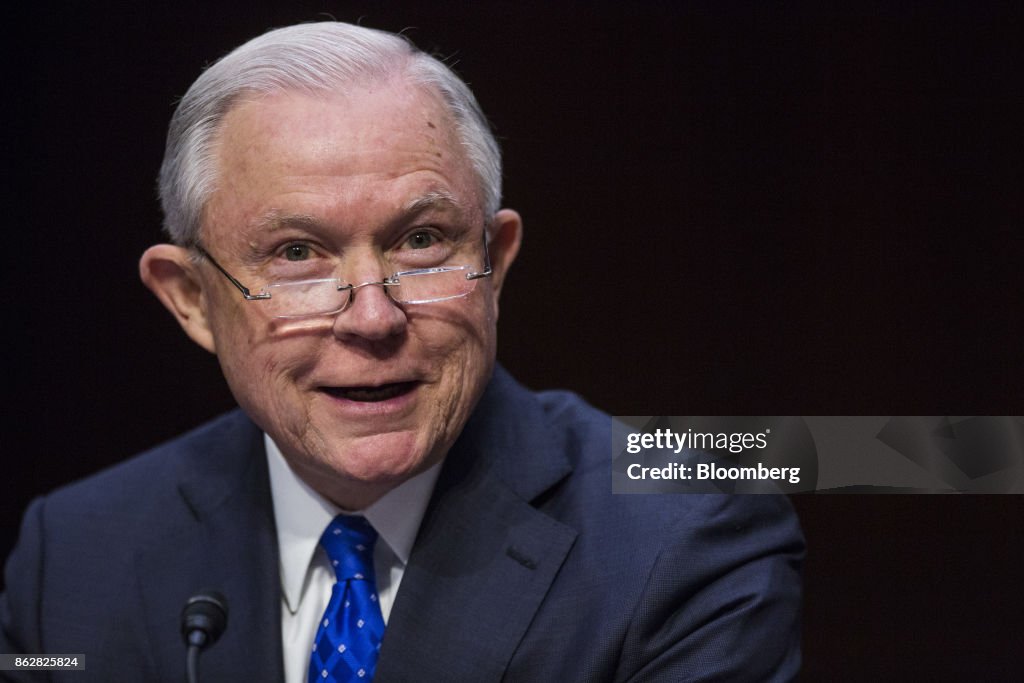 Attorney General Jeff Sessions Testifies Before The Senate Judiciary Committee