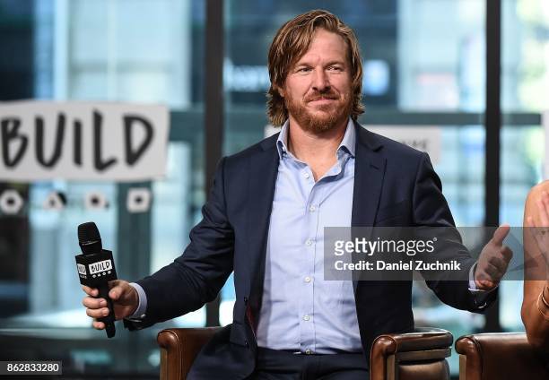 Chip Gaines attends the Build Series to discuss the new book "Capital Gaines: Smart Things I Learned Doing Stupid Stuff" at Build Studio on October...