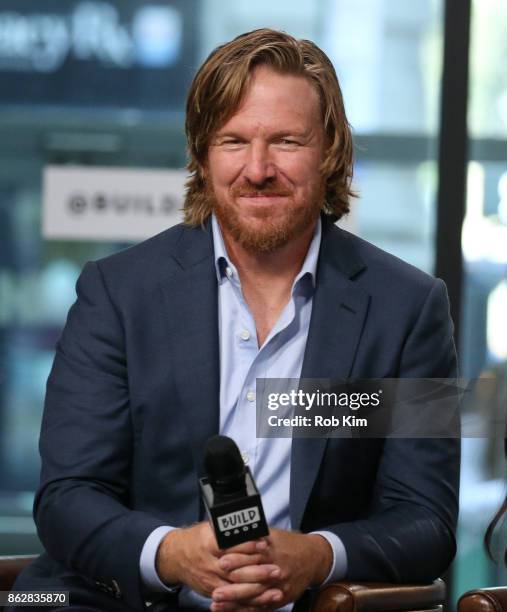 Chip Gaines discusses new book, "Capital Gaines: Smart Things I Learned Doing Stupid Stuff" at Build Studio on October 18, 2017 in New York City.