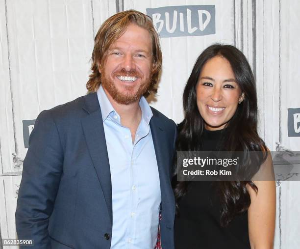 Chip Gaines and Joanna Gaines attend the Build Series at Build Studio on October 18, 2017 in New York City.