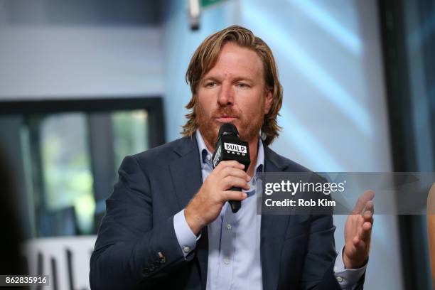 Chip Gaines discusses new book, "Capital Gaines: Smart Things I Learned Doing Stupid Stuff" at Build Studio on October 18, 2017 in New York City.