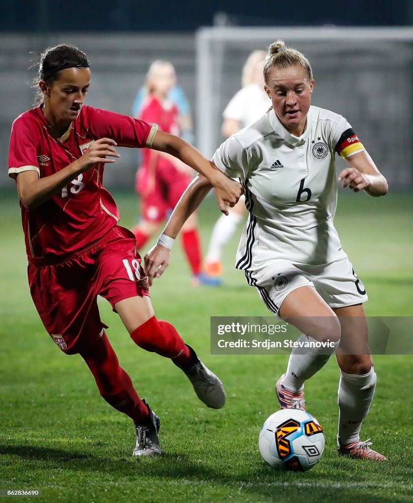 U19 Women's Serbia v U19 Women's Germany - International Friendly