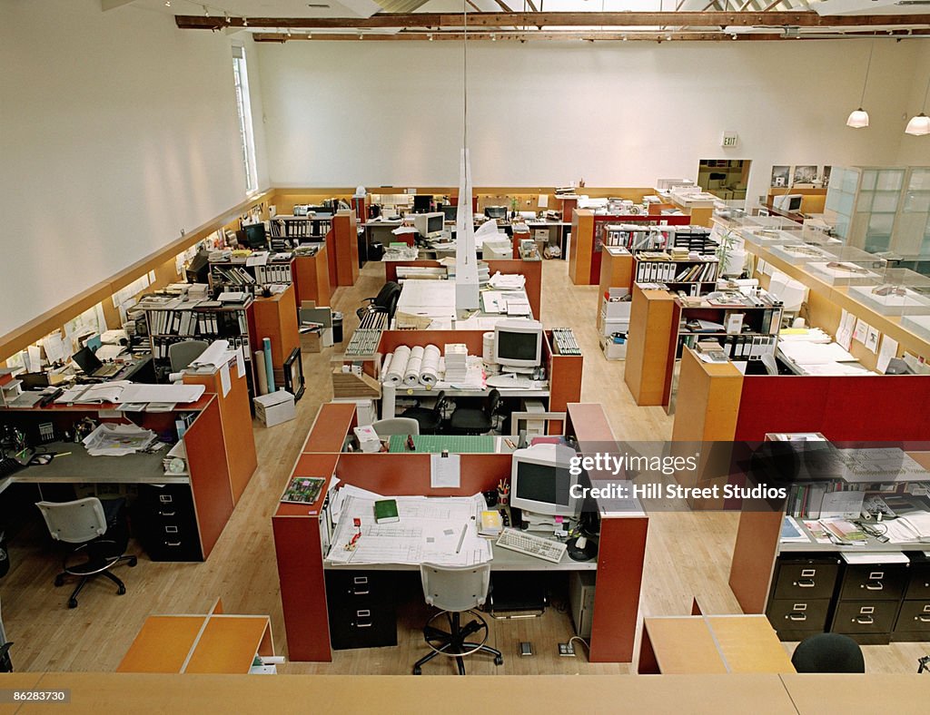 Interior of office