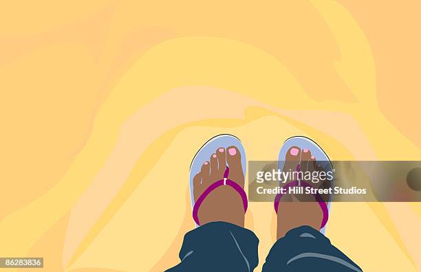 feet - pov shoes ストックフォトと画像