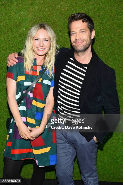 Emily Henderson and Nate Berkus attend the Design Forward with Delta Faucet at Cooper Hewitt, Smithsonian Design Museum on October 16, 2017 in New...