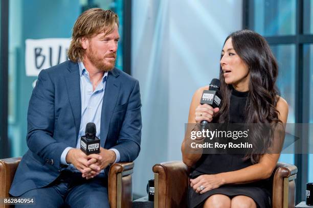 Chip and Joanna Gaines discuss "Capital Gaines: Smart Things I Learned Doing Stupid Stuff" and the ending of the show "Fixer Upper" with the Build...