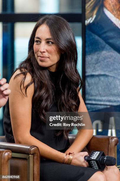 Joanna Gaines discusses "Capital Gaines: Smart Things I Learned Doing Stupid Stuff" and the ending of the show "Fixer Upper" with the Build Series at...