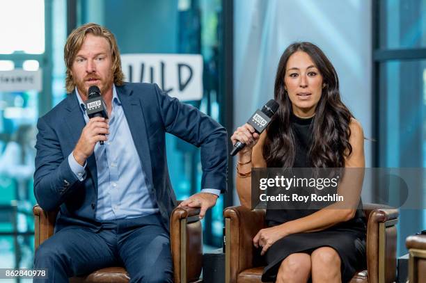 Chip and Joanna Gaines discuss "Capital Gaines: Smart Things I Learned Doing Stupid Stuff" and the ending of the show "Fixer Upper" with the Build...