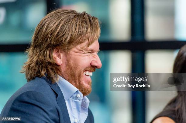 Chip Gaines discusses "Capital Gaines: Smart Things I Learned Doing Stupid Stuff" and the ending of the show "Fixer Upper" with the Build Series at...