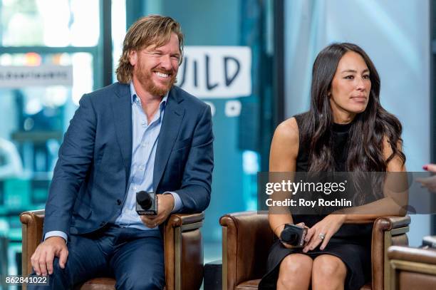 Chip and Joanna Gaines discuss "Capital Gaines: Smart Things I Learned Doing Stupid Stuff" and the ending of the show "Fixer Upper" with the Build...