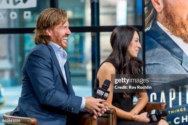 Chip and Joanna Gaines discuss "Capital Gaines: Smart Things I Learned Doing Stupid Stuff" and the ending of the show "Fixer Upper" with the Build...